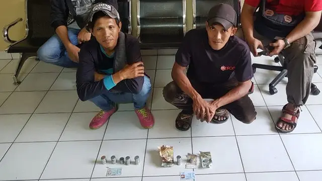 Pelaku pemalakan di Tanah Abang. ©2019 Merdeka.com