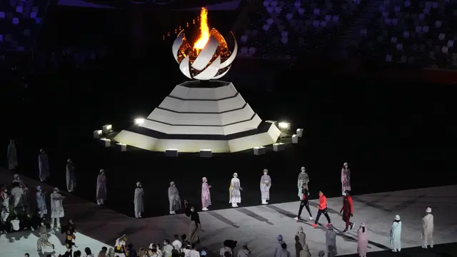 FOTO: Kemeriahan Upacara Penutupan Olimpiade Tokyo 2020
