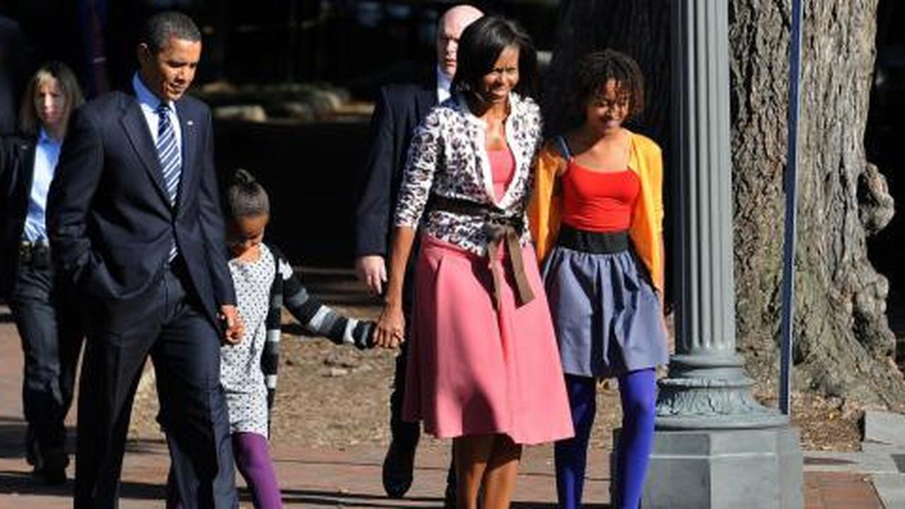 Video Obama menghentikan tangis bayi