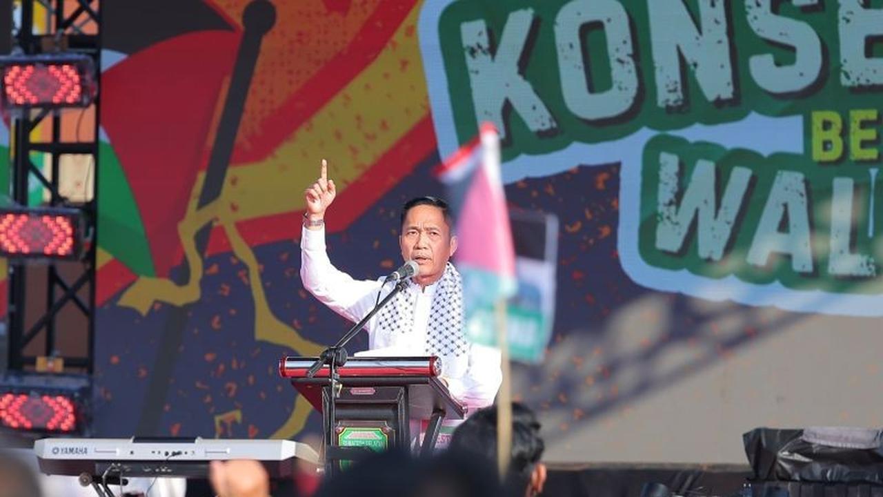 Wali Kota Palembang Serukan Aksi Kemanusiaan Bela Palestina, Ribuan Warga Padati DPRD