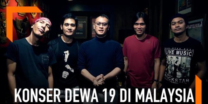 VIDEO: Tanpa Ahmad Dhani, Dewa 19 Tetap Konser di Malaysia