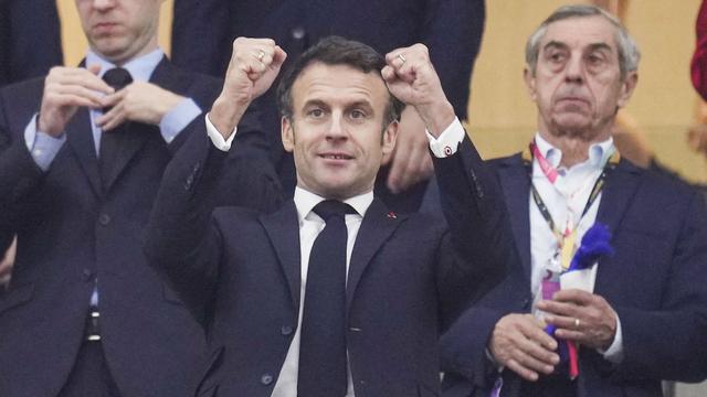Foto: Momen Presiden Emmanuel Macron Dukung Langsung Timnas Prancis Menghadapi Maroko di Semi Final Piala Dunia 2022