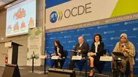Forum Infrastruktur Organisation for Economic Cooperation and Development (OECD) Rabu (10/4) waktu Prancis, menyelenggarakan diskusi soal menggali mekanisme efektif untuk melibatkan masyarakat dan pemangku kepentingan dalam upaya membangun ketahanan infrastruktur (Istimewa)