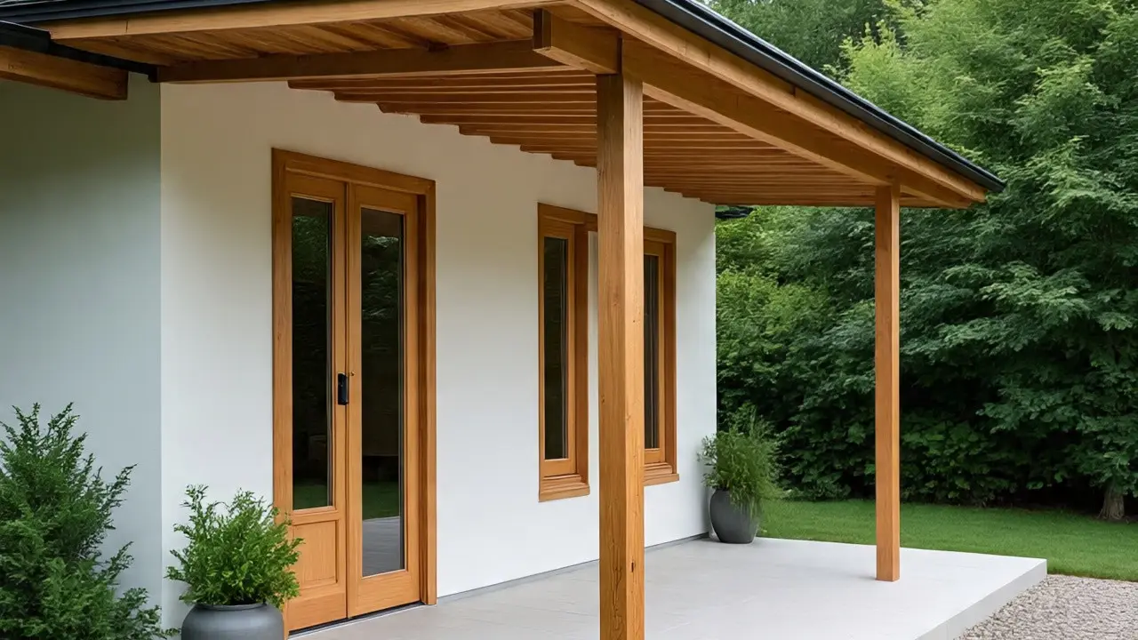 Desain Rumah Sederhana 1 Lantai dengan Teras Minimalis