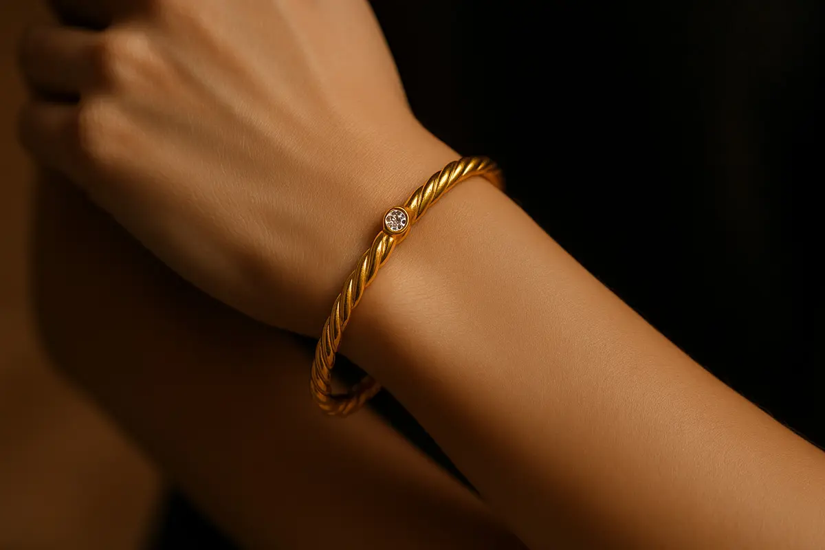 Model Gelang Lilit Emas 24 Karat