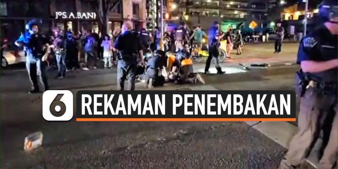 VIDEO: Rekaman Penembakan Warga di Tengah Aksi Demonstrasi
