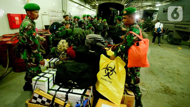Satgas Bantuan Kemanusiaan WNI di Pulau Sebaru