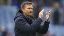 Jesse Marsch melakukan debutnya sebagai manajer baru Leeds United saat bertamu ke markas Leicester City di King Power Stadium, Sabtu (05/03/2022) malam WIB. (PA via AP/Mike Egerton)