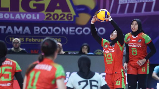 Foto: Yolla Dkk Buat Kejutan, Jakarta Livin Mandiri Bungkam Jakarta Pertamina Enduro di Proliga 2026