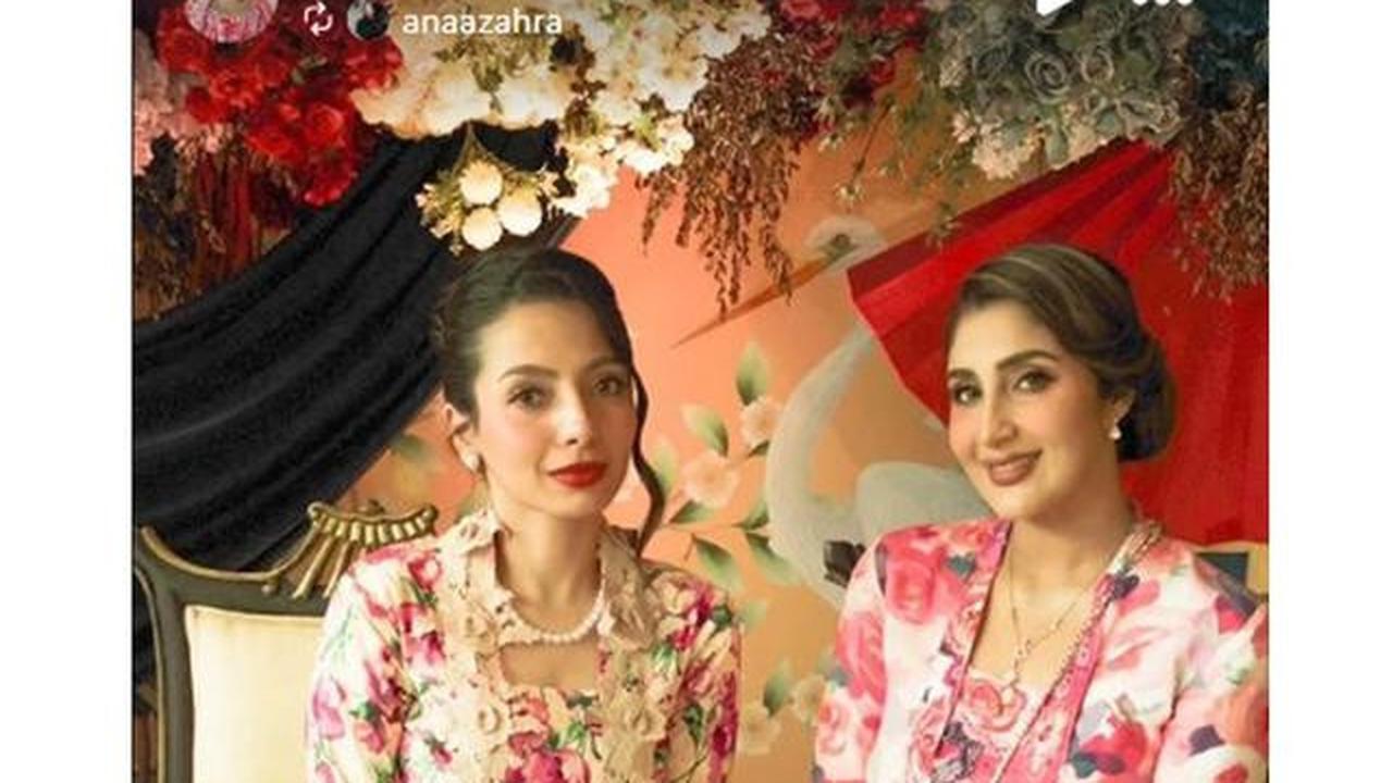 6 Potret Tania Nadira di Pengajian &amp; Siraman Adik Ipar, Anggun dengan Gamis dan Kebaya