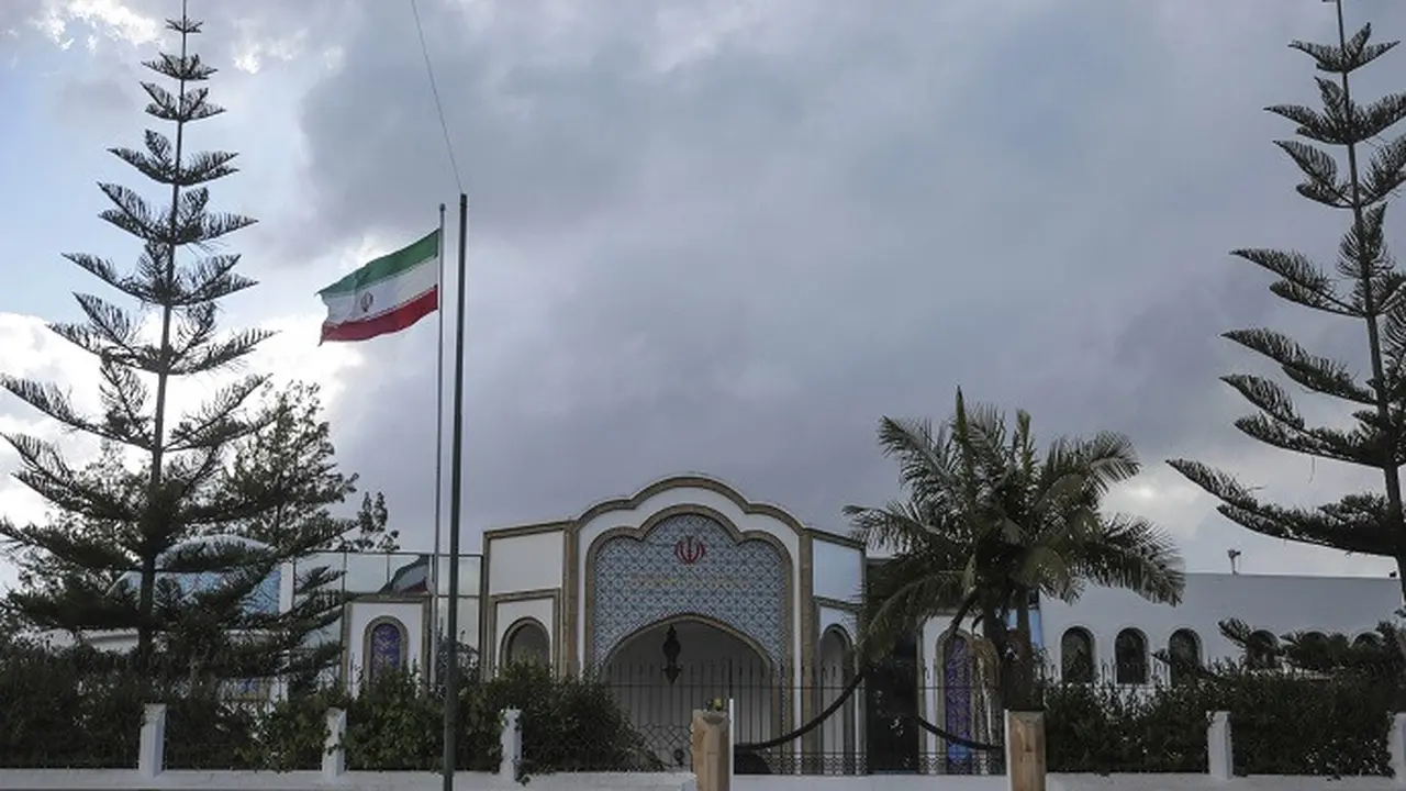 Kedubes Iran di Rabat, Maroko.