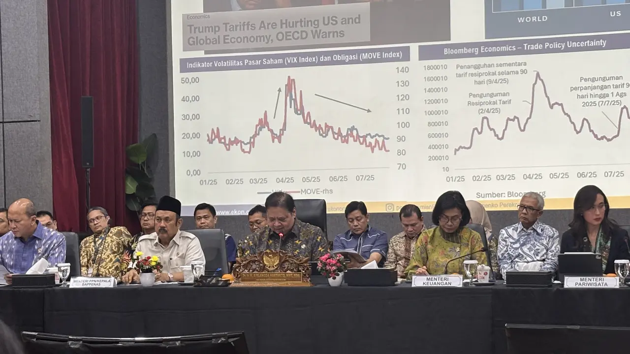 Menteri Koordinator Bidang Perekonomian Airlangga Hartarto