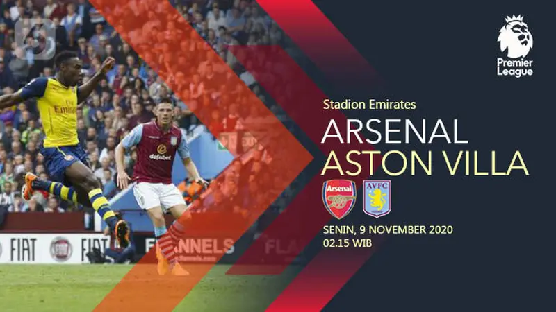 PREDIKSI Arsenal vs Aston Villa