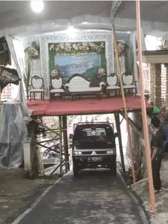 6 Tempat Nikahan Ini Bikin Tamu Undangan Tidak Habis Pikir, Unik