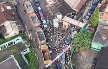 FOTO: Macet Horor Setiap Pagi di Parung Panjang