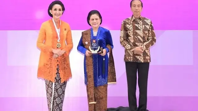 Iriana saat Hadir di Acara Hari Kebaya Nasional 2024