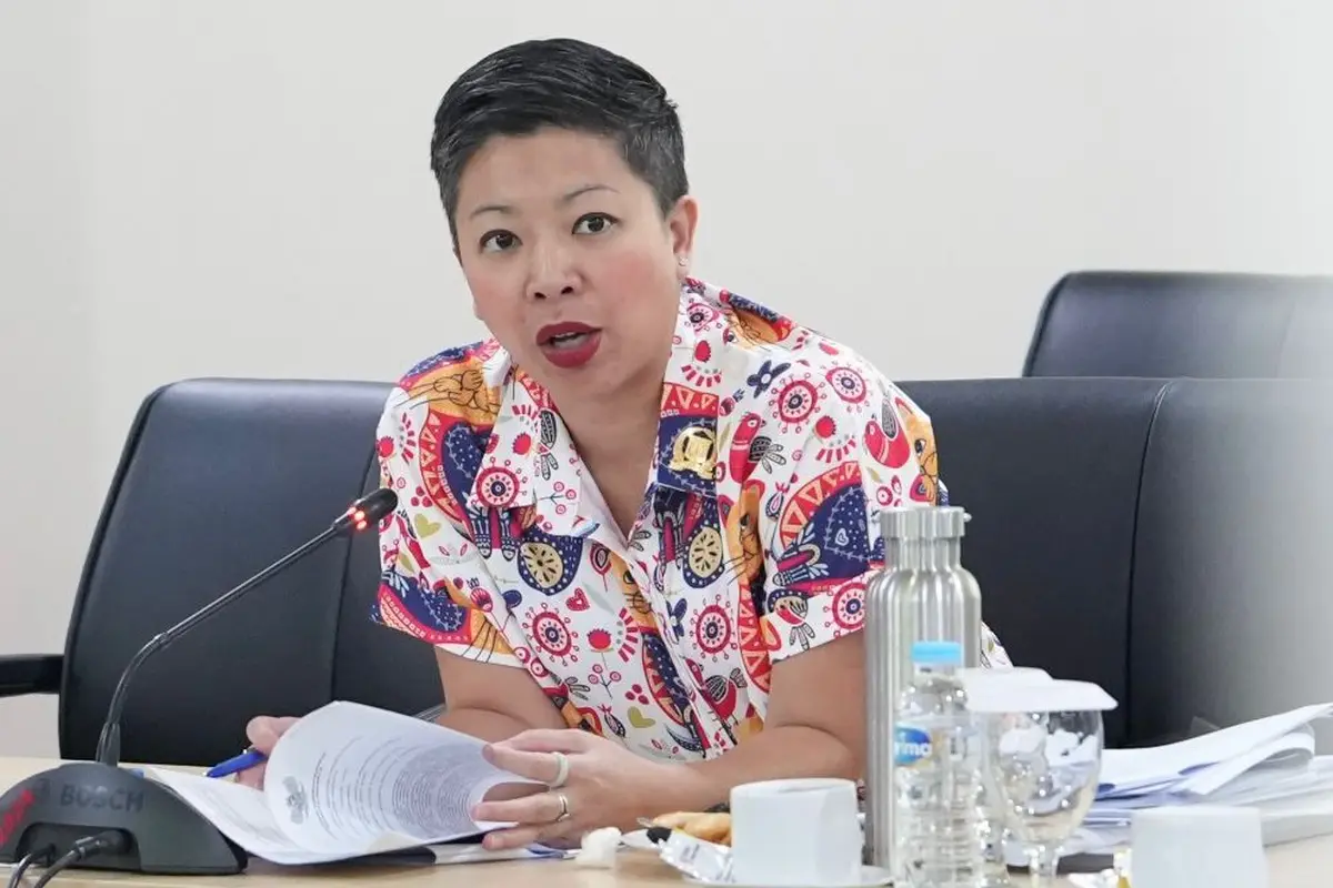 Francine Widjojo, anggota Komisi B Provinsi DKI Jakarta dari Fraksi Partai Solidaritas Indonesia (PSI) (Istimewa)