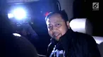 Terpidana korupsi E-KTP, Setya Novanto naik mobil tahanan KPK usai menjalani pemeriksaan di Jakarta, Kamis (12/9/19). SN diperiksa sebagai saksi kasus tindak pidana korupsi Pengadaan Paket Penerapan E-KTP dengan tersangka Dirut PT Sandipala Arthaputra Paulus Tannos. (Liputan6.com/Helmi Fithriansyah)