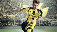 Pemain Borussia Dortmund, Marco Reus, terpilih sebagai cover FIFA 17. (AFP)