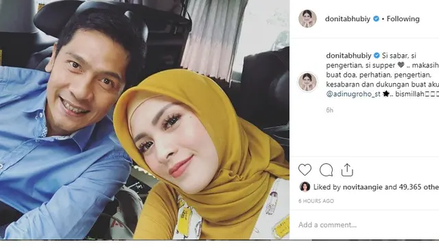 Donita (Foto: Instagram/@donitabhubiy)