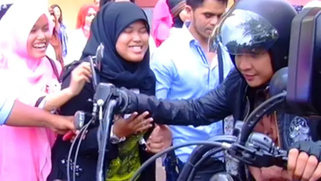 'Pasha Ungu' Mengendarai Moge Butuh Keahlian Khusus