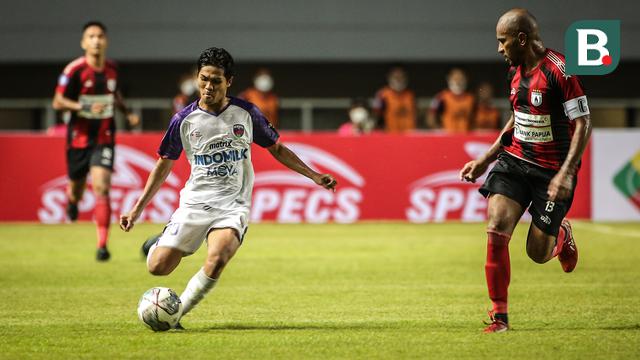 BRI Liga 1 2021: Persipura Jayapura vs Persita Tangerang