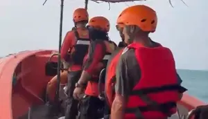 Dua Drone Termal Dikerahkan Cari Rombongan Jurnalis di Selat Sunda