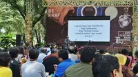 “Forum Peningkatan Kreativitas Bisnis Kopi dan Permodalannya” oleh Bekraf di Taman Suropati, Sabtu (4/3/2017)