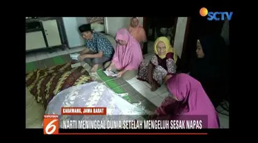 Sempat alami sesak napas usai pulang dari rumah sakit, wanita penderita obesitas, Narti Sunarti meninggal dunia.