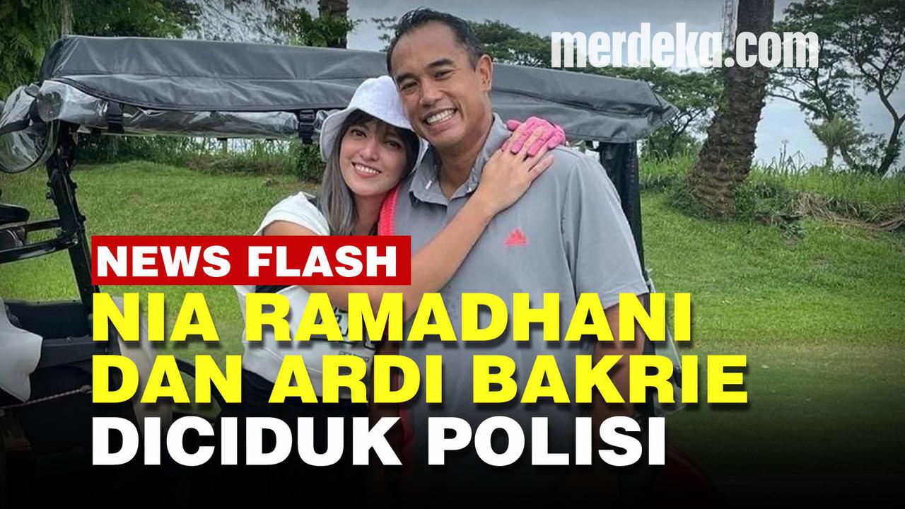 VIDEO: Kasus Narkoba, Nia Ramadhani dan Suaminya Ardi Bakrie Ditangkap Polisi