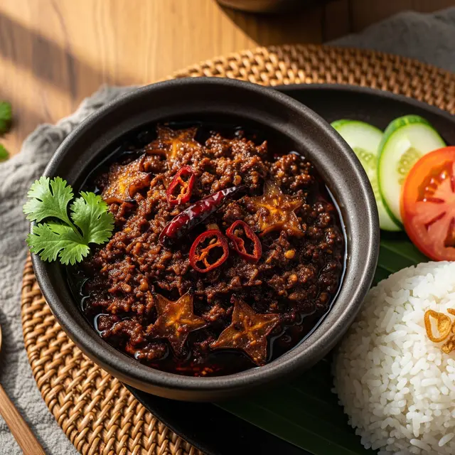 Sambal Hitam Belimbing Buluh (Gemini AI)