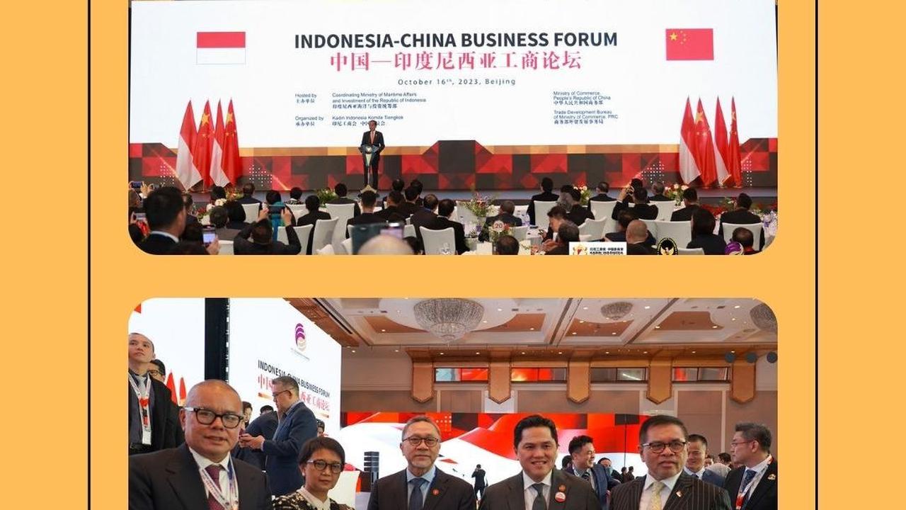 Hadir di Forum Bisnis Indonesia-RRT bersama Presiden, Mendag Zulkifli Hasan Ungkap Tiongkok Mitra Penting Indonesia