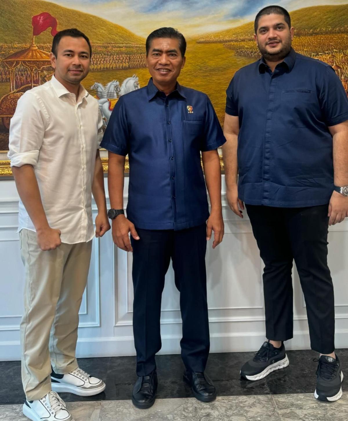 Potret Raffi Ahmad Bersama Kabareskrim Komjen Pol Wahyu Widada