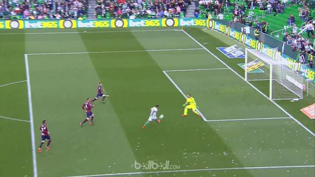 Real Betis naik ke posisi lima klasemen Liga Spanyol usai mengalahkan Eibar 2-0 di pekan ke-31. The Basque mendominasi jalannya pe...