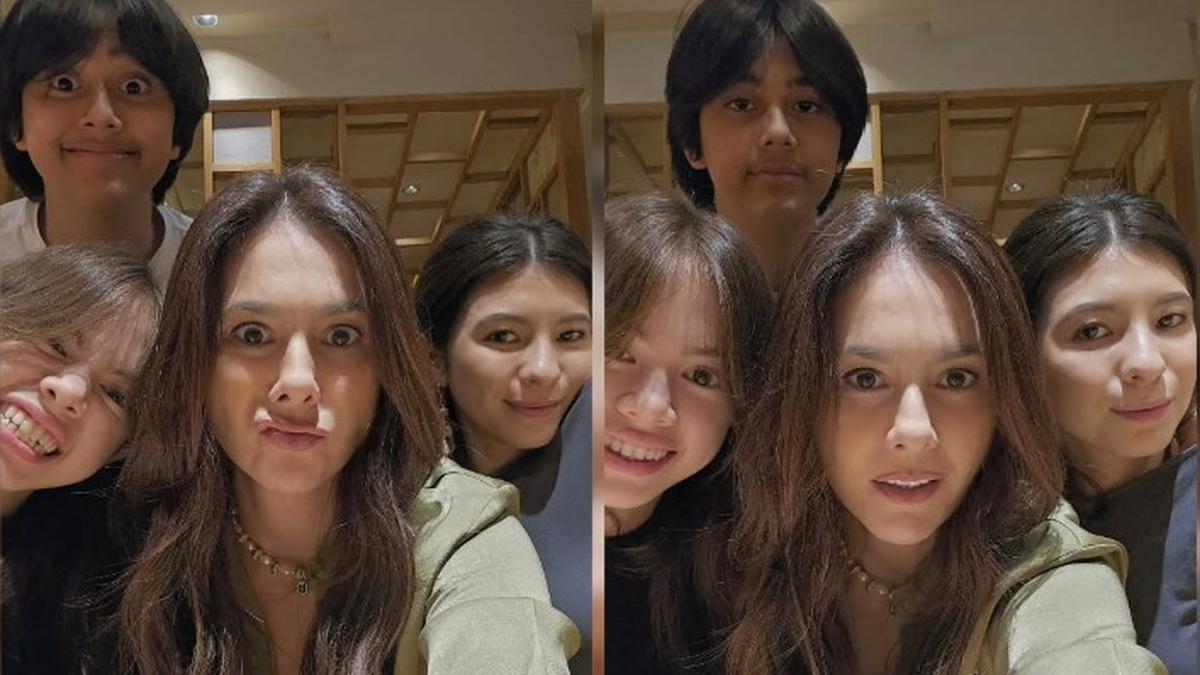 6 Potret Wulan Guritno bareng Tiga Anaknya, Kompak Banget bak Sahabat