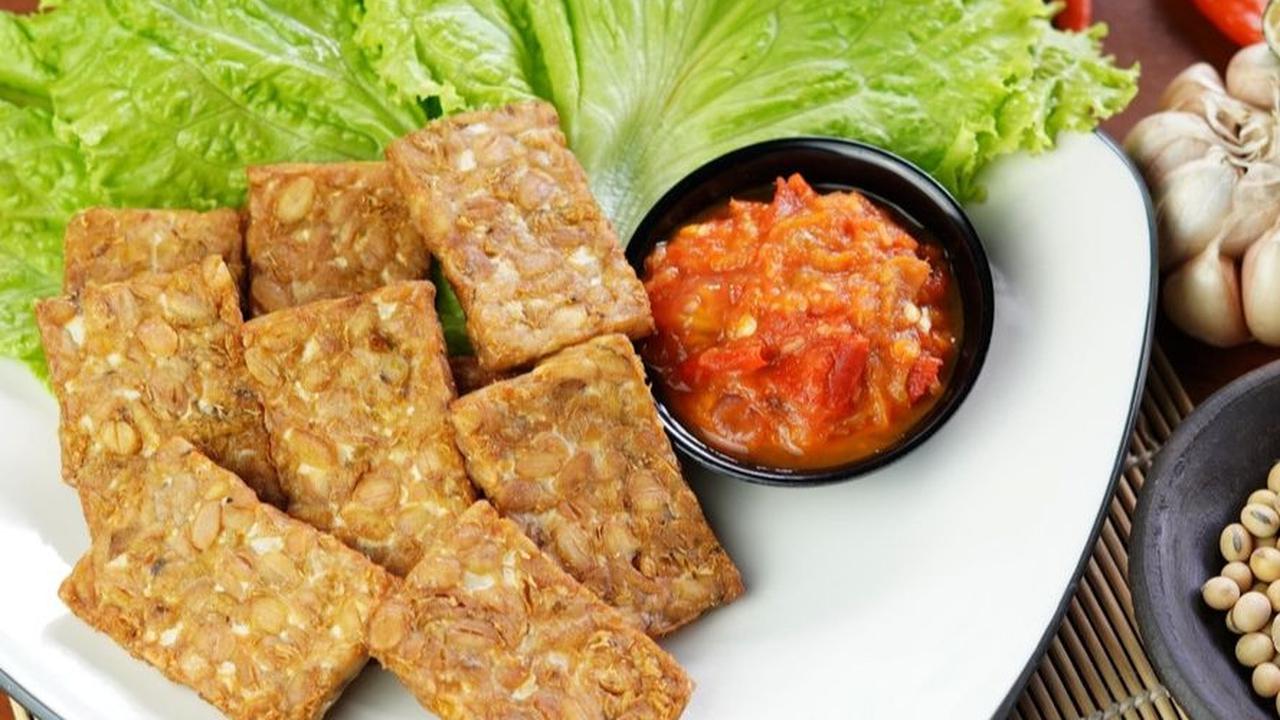 Proses Menggoreng Tempe