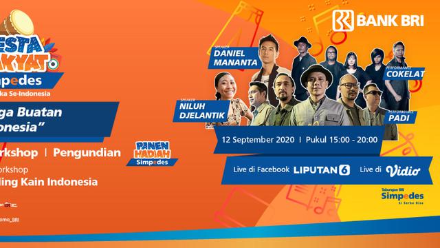 Pertama Kali, Pesta Rakyat Simpedes BRI 2020 Digelar Secara Virtual