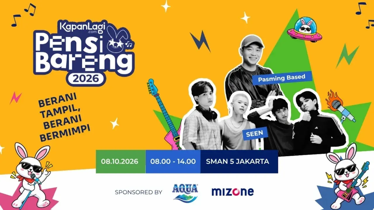 KapanLagi Pensi Bareng 2026 siap hadir di SMAN 5 Jakarta (KLY)