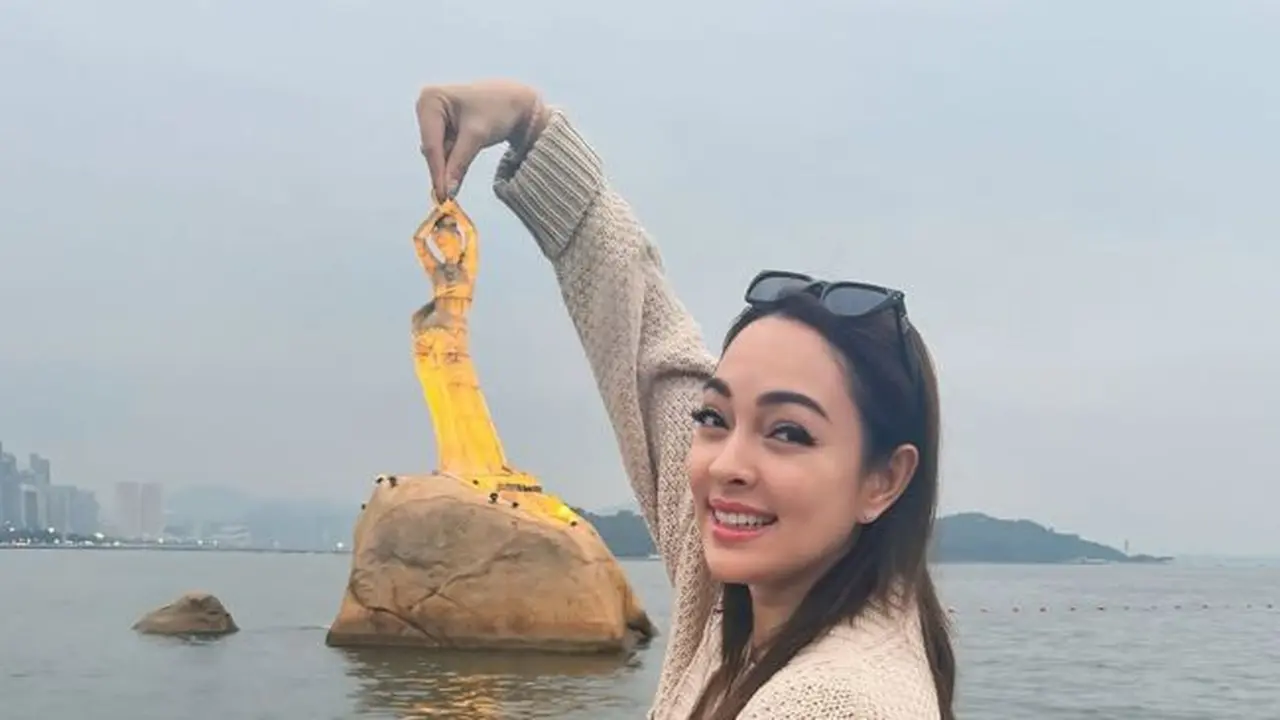 Potret Reisa Broto Asmoro Liburan di Zhuhai Tiongkok. (instagram/reisabrotoasmoro)