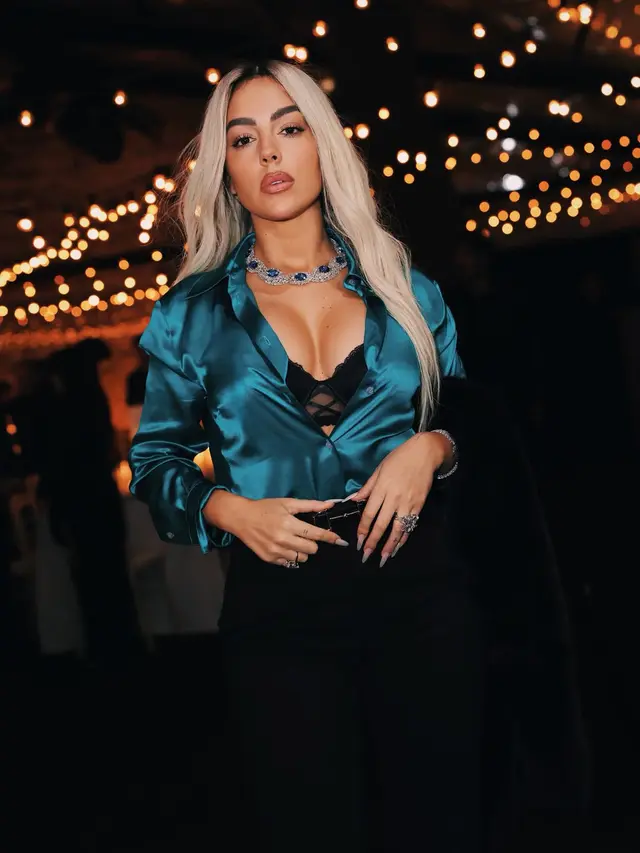 Sempat Dikira Kim Kardashian, Georgina Rodriguez Tampil Manglingi dengan Rambut Platinum di Festival Film Cannes 2026