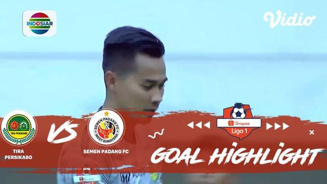 Berita Video Highlights Shopee Liga 1 2019, Tira Persikabo Vs Semen Padang 1-1