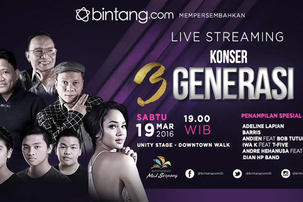 [Bintang] Konser 3 Generasi 
