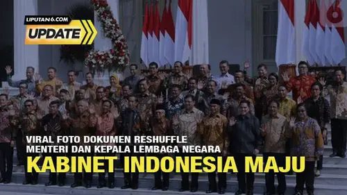 Viral Foto Dokumen Reshuffle Menteri dan Kepala Lembaga Negara Kabinet Indonesia Maju
