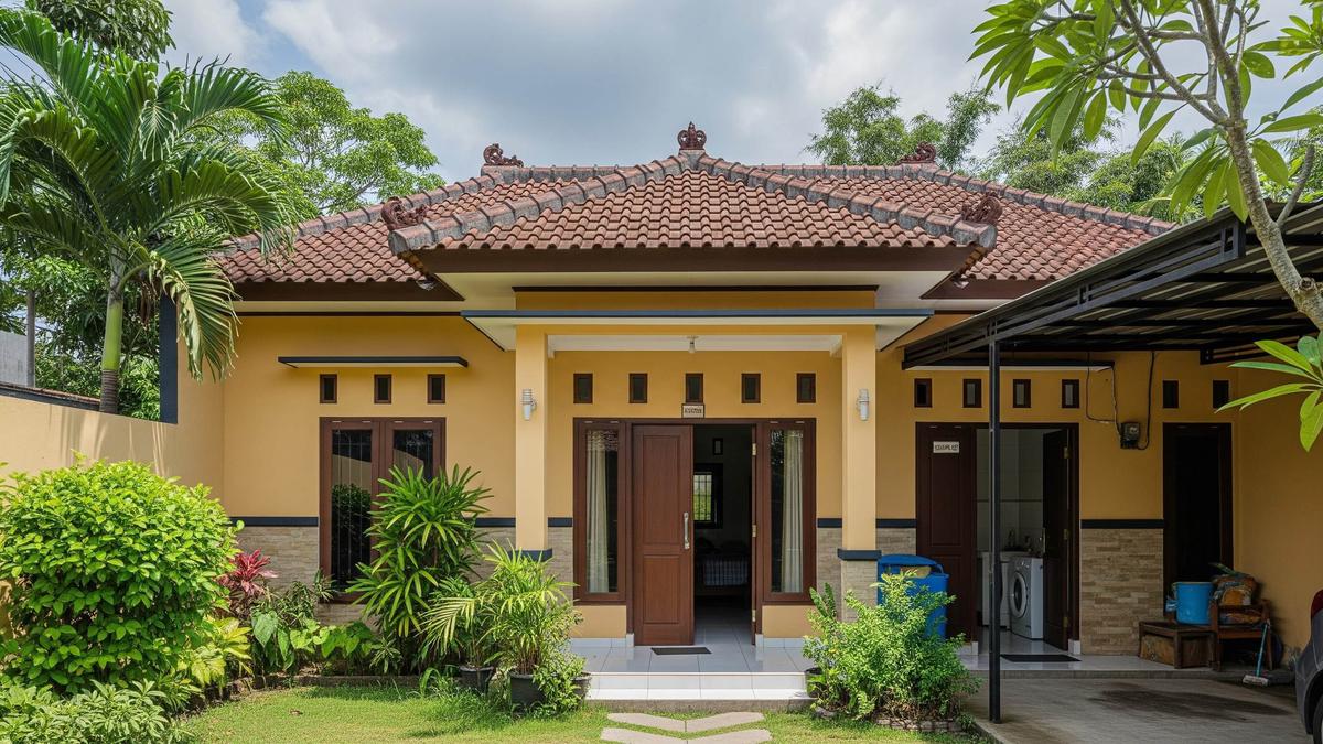 10 Inspirasi Rumah Sederhana dengan 3 Pintu Masuk, Fungsional untuk Hunian Modern