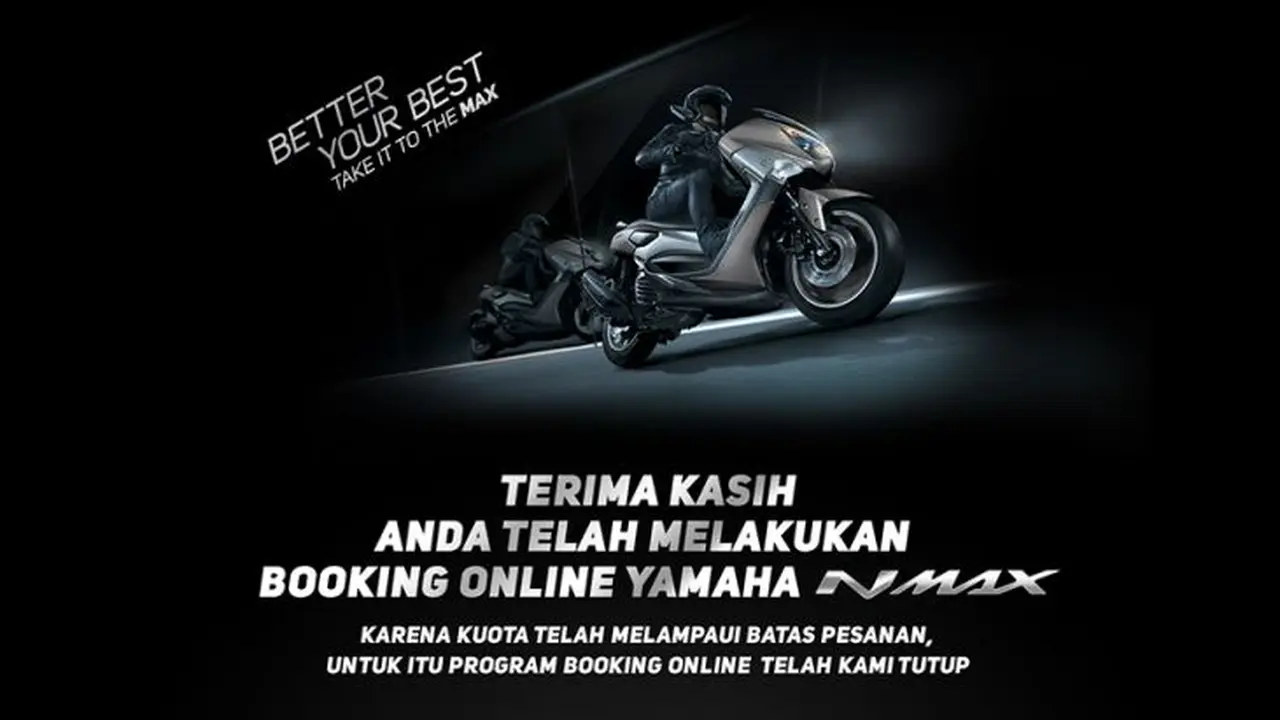 Foto NMAX udah masuk