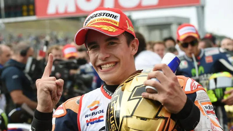 Marc Marquez Hentikan Perebutan Gelar Juara Dunia MotoGP 2014