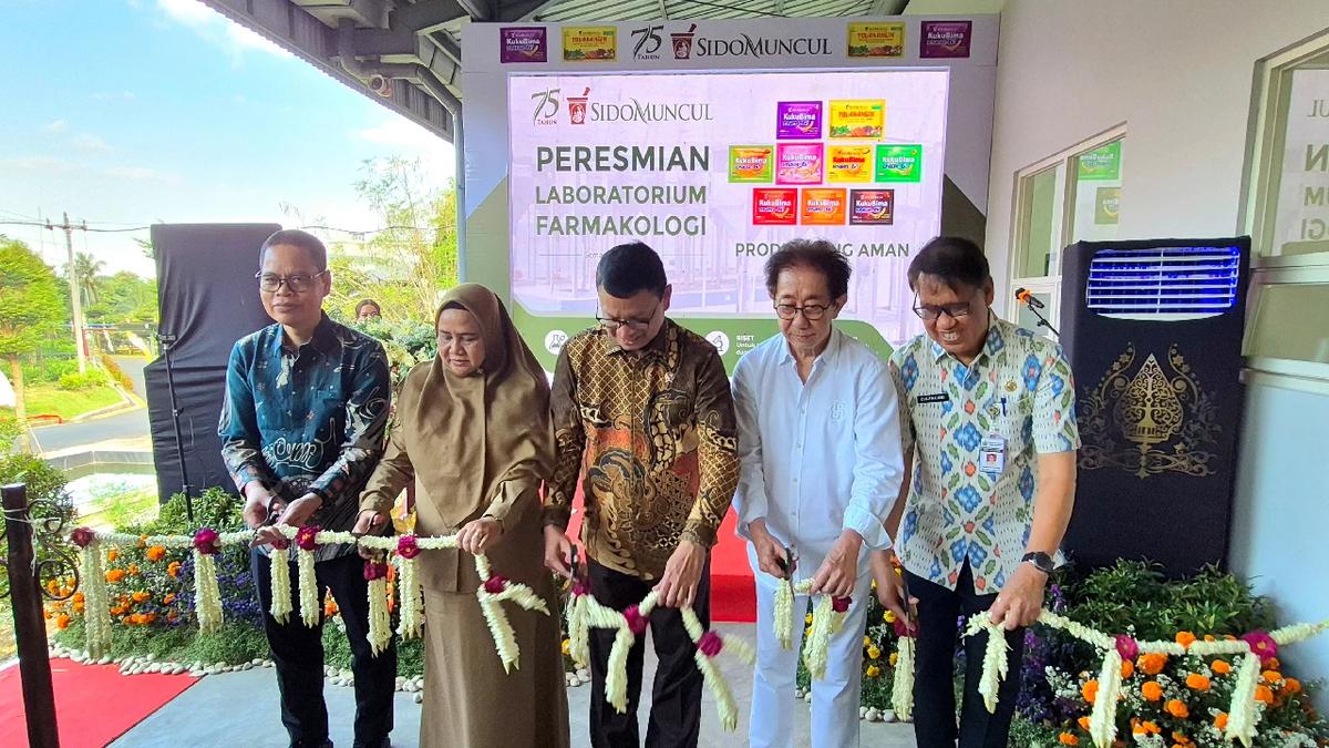 BPOM Pastikan Produk Berizin   Edar Aman, Sido Muncul Perkuat Langkah Ilmiah lewat Laboratorium Farmakologi