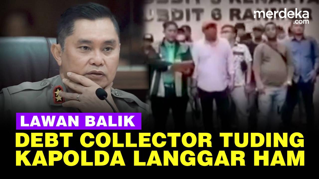 VIDEO: Serangan Balik Debt Collector Maki Polisi, Kapolda Metro Disebut Langgar HAM
