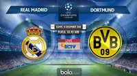 Liga Champions_Real Madrid Vs Dortmund (Bola.com/Adreanus Titus)