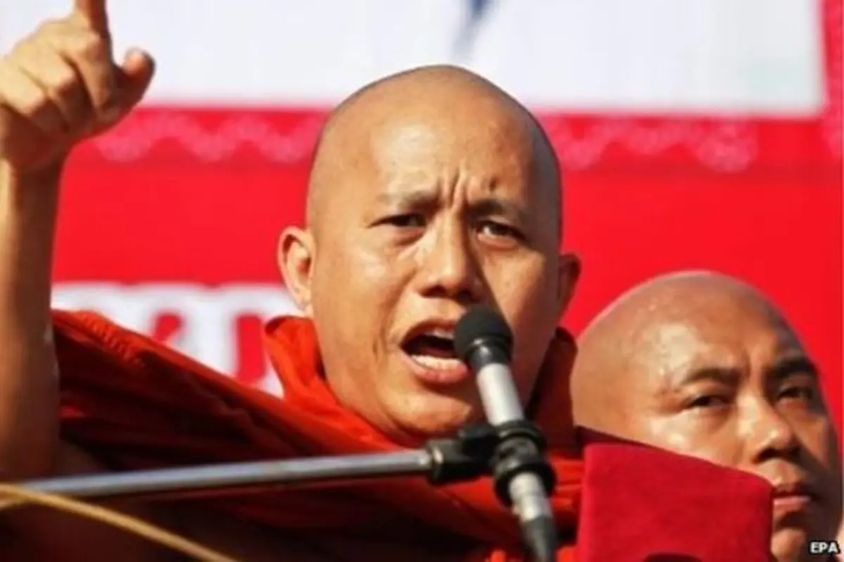 Ashin Wirathu penjagal Suku Rohingya berjubah biksu
